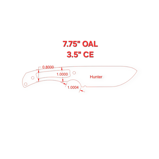 EDC Hunter Knife PRE ORDER