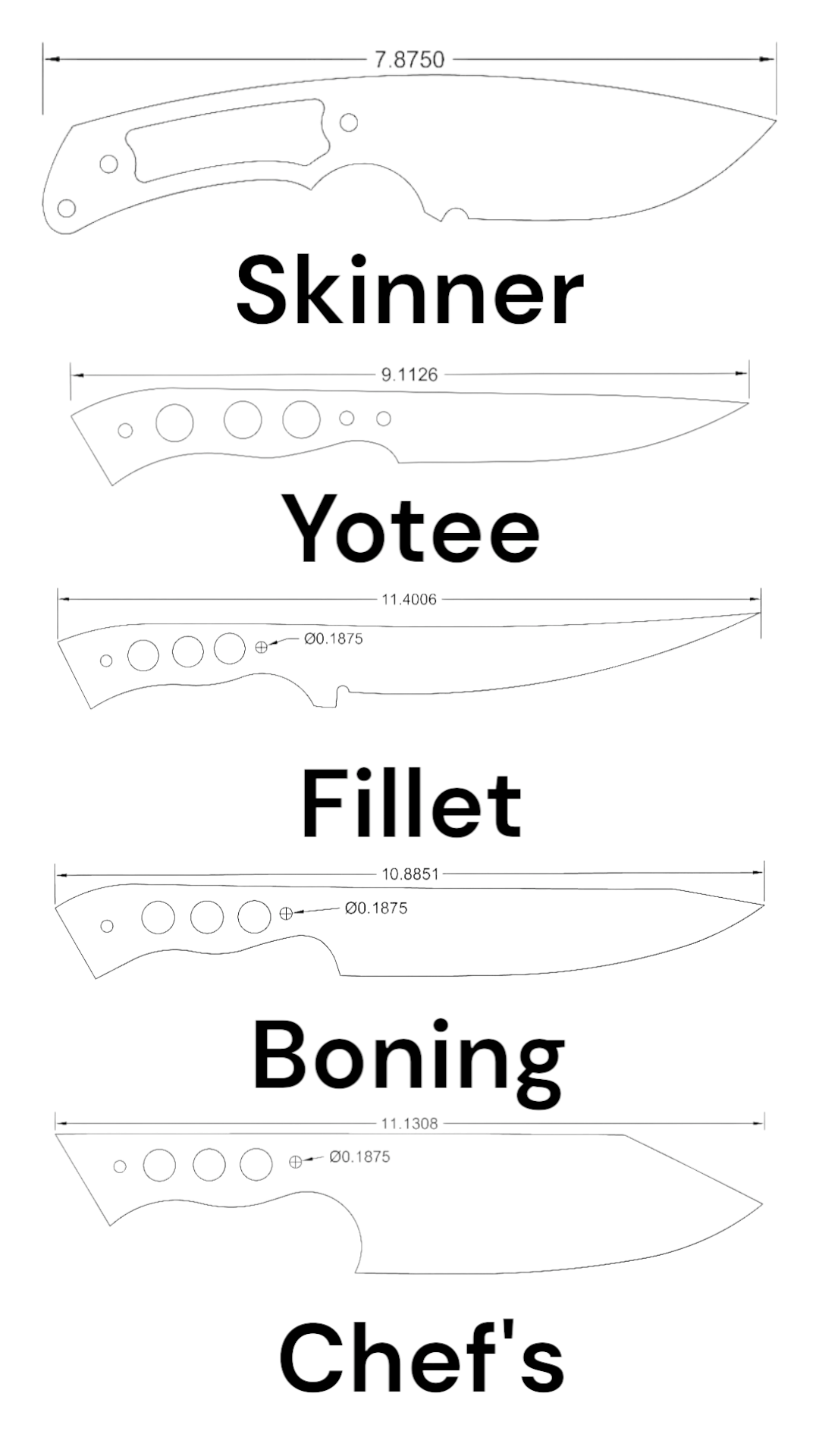 Knife Pre Order