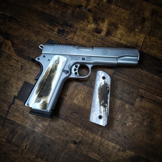 1911 Stag Grips Product #324