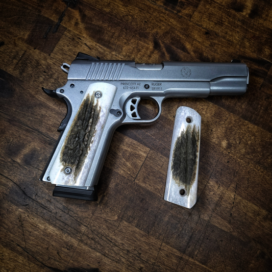 1911 Stag Grips Product #326